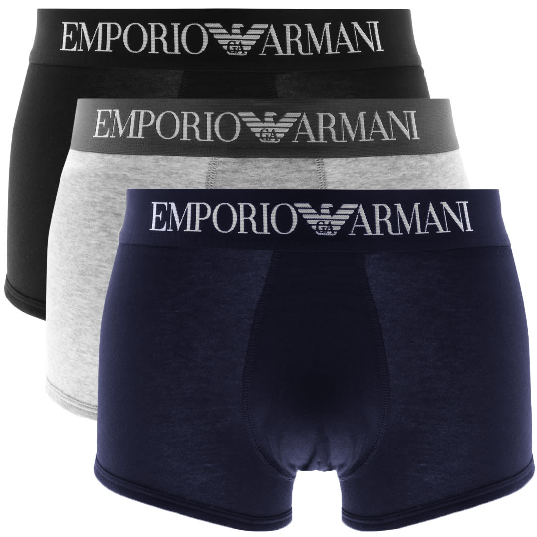Alternative Image for ProductEmporio Armani Underwear 3 Pack Trunks1